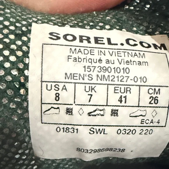 Sorel Black Waterproof Snow Boots - Picture 9 of 9